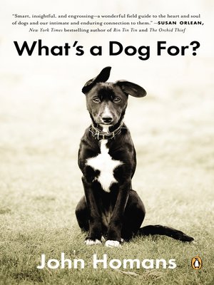 cover image of What's a Dog For?